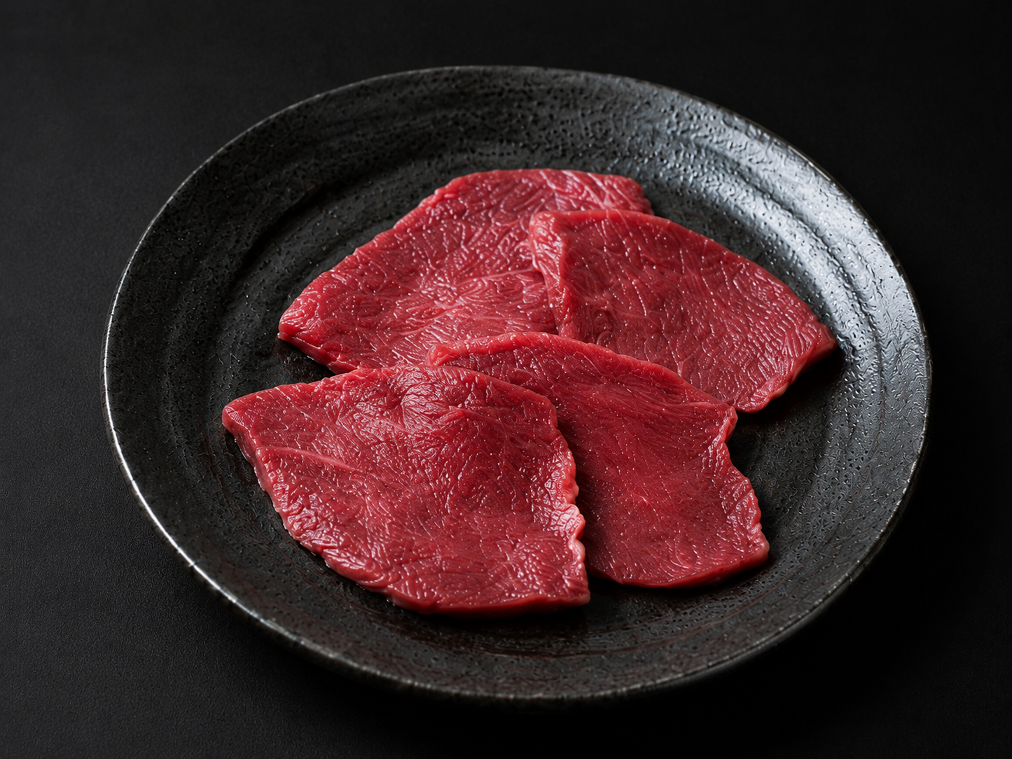 馬刺し 三種食べ比べ 霜降り・赤身・たてがみ（240g）
